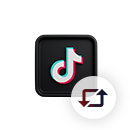 TIKTOK - Репосты