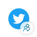 Twitter - Подписчики (без гарантии)
